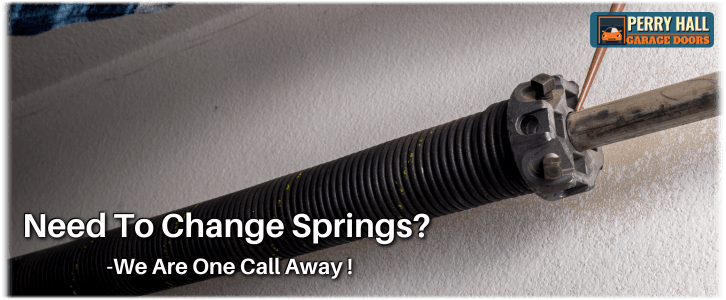 Broken Garage Door Spring Perry Hall MD